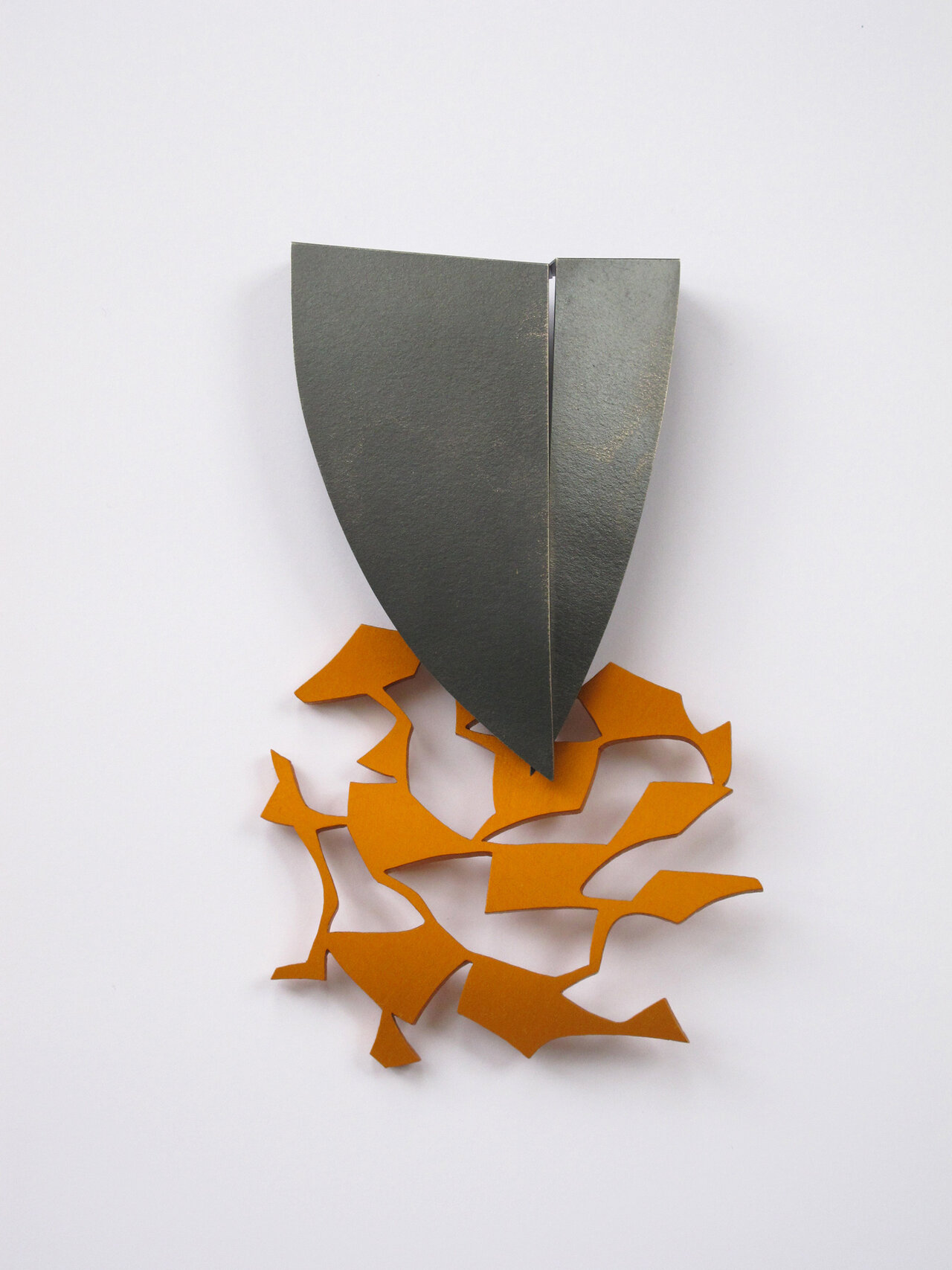 Hart, Brosche-Horizons, Silber-Aluminium, 2015